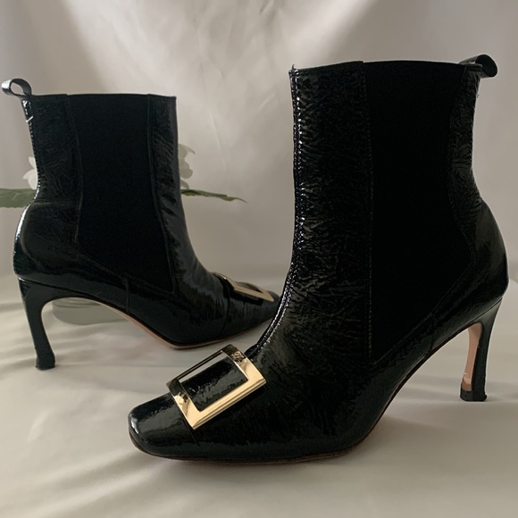 ROGER VIVIER Trompette Chelsea Booties - Picture 15 of 16